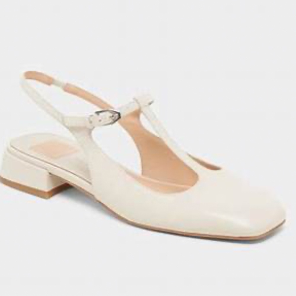 Dolce Vita Diedra t-strap Mary Janes ivory 7